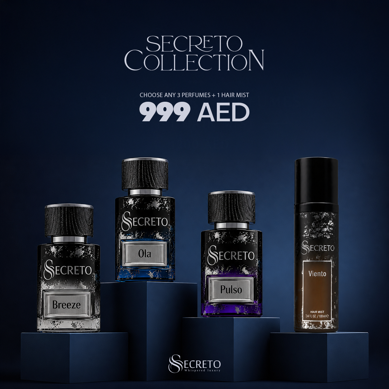 SECRETO Luxury Trio Set